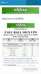 Mobile Screenshot of nhbsa.com